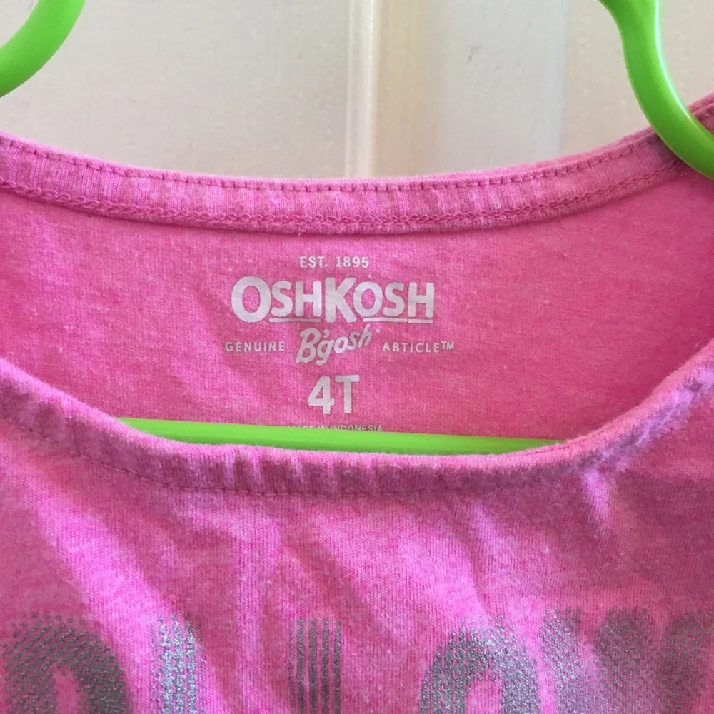 Girls Oshkosh follow your own path tee 4t
